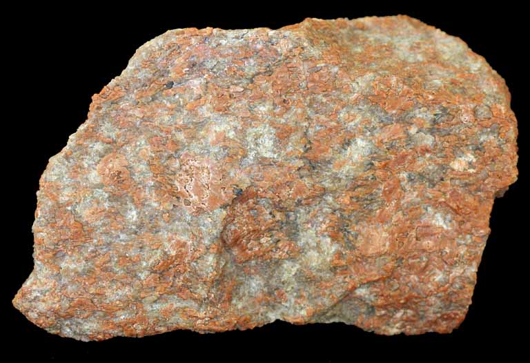 Image couleur de roche orange avec taches grises et blanches