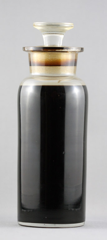 Small bottle of petroleum
