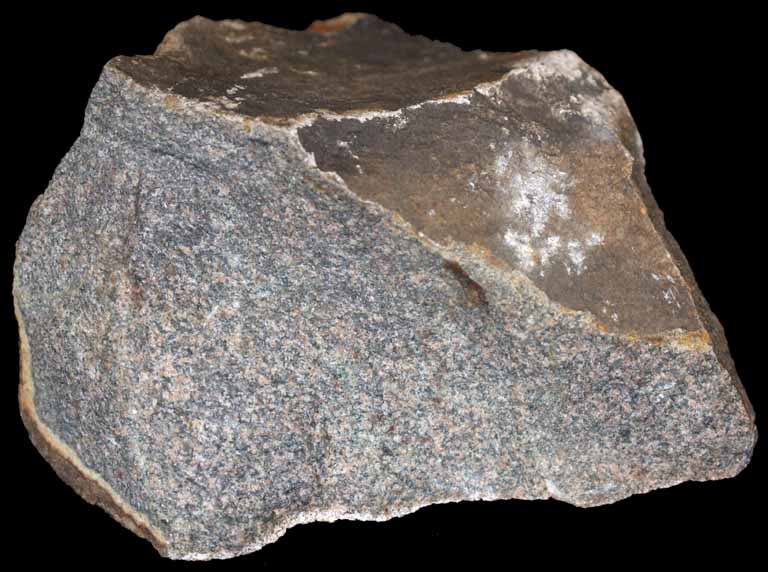 Image couleur de roche grise avec petites taches noires et blanches